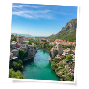 Les Parcoureurs Parcours Coexistence Mostar Panorama